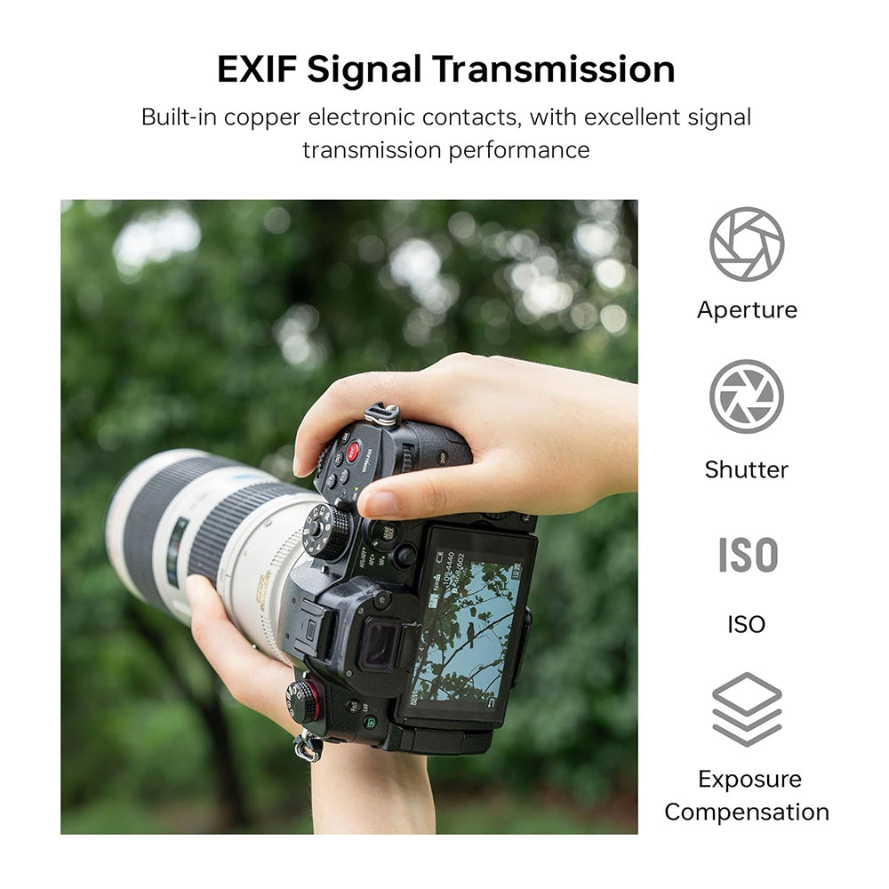 Viltrox EF-M1 Pro Lens Mount Adapter for Canon EOS EF / EF-S Series Lenses to Panasonic Olympus M43 MFT Digital Cameras with Rotary Lock, USB Type-C Port, EXIF Sigl Transmission and IS Anti Shake Function
