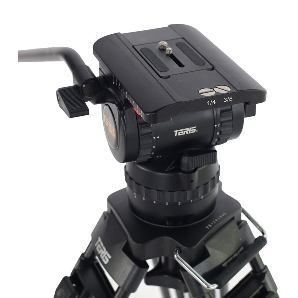 Teris TS150CF Professional Fluid Head Tripod System