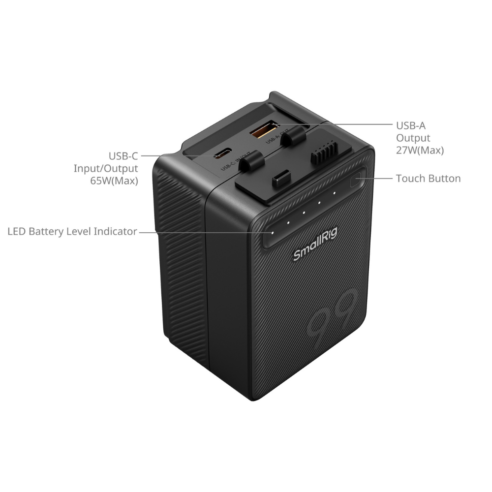 SmallRig VB99 Lite Mini V Mount Battery Power Bank