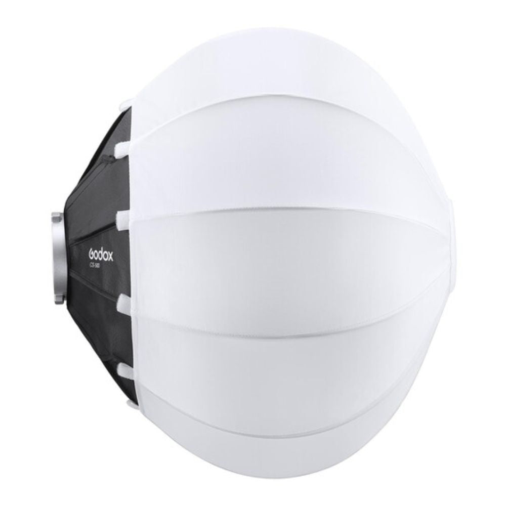 Godox 85cm / 50cm Lantern Softbox with Bowens Mount, Quick Install Portable Round Shape Softbox Light for Studio Light Photography Equipment