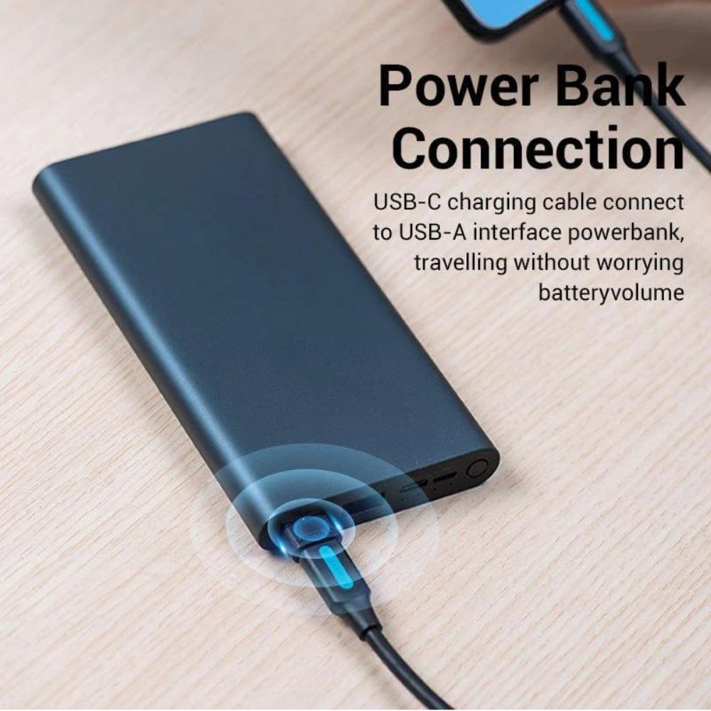 Vention 2.0 USB-A Male to USB-C Female Adapter with High-Speed for 480Mbps Transfer Speed for Desktop Computer, Laptops