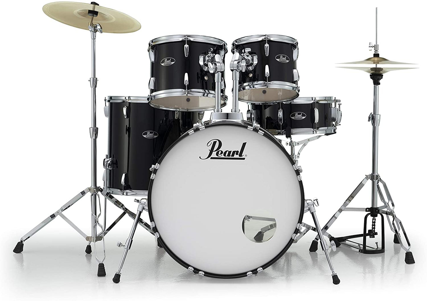 Pearl RS525SCC Roadshow 5-Piece Complete Drum Set with Cymbals