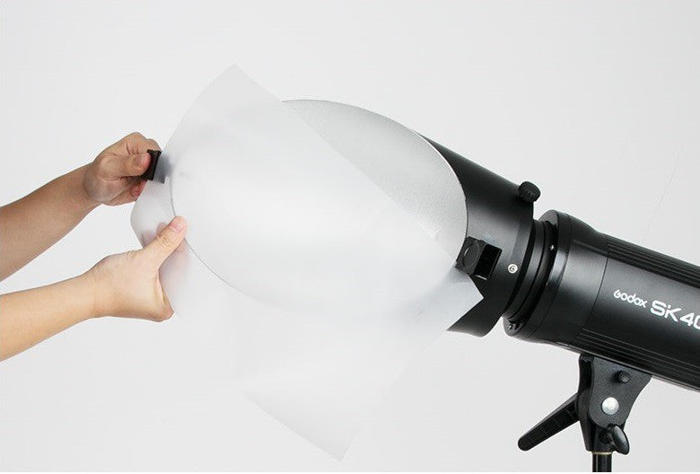 Pxel LS-BO Metal Conical Snoot with Clip for Bowens Mount Studio Strobe Monolight Photography Flash