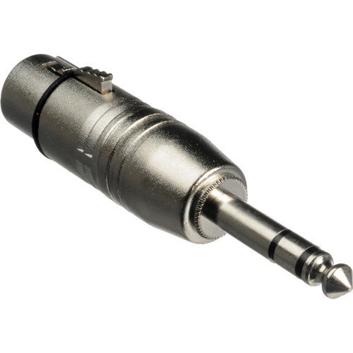 Hosa Technology GXP-143 Stereo Male 1/4" Phone to Female 3-Pin XLR Adapter