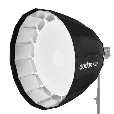 Godox P120H 120CM Reflector Parabolic SoftBox Cloak Box for Bowens Mount Studio