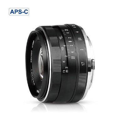 Meike MK-35mm 35mm F1.7 Large Aperture Manual Prime Fixed Lens (E-Mount) APS-C for Sony Digital Mirrorless Cameras