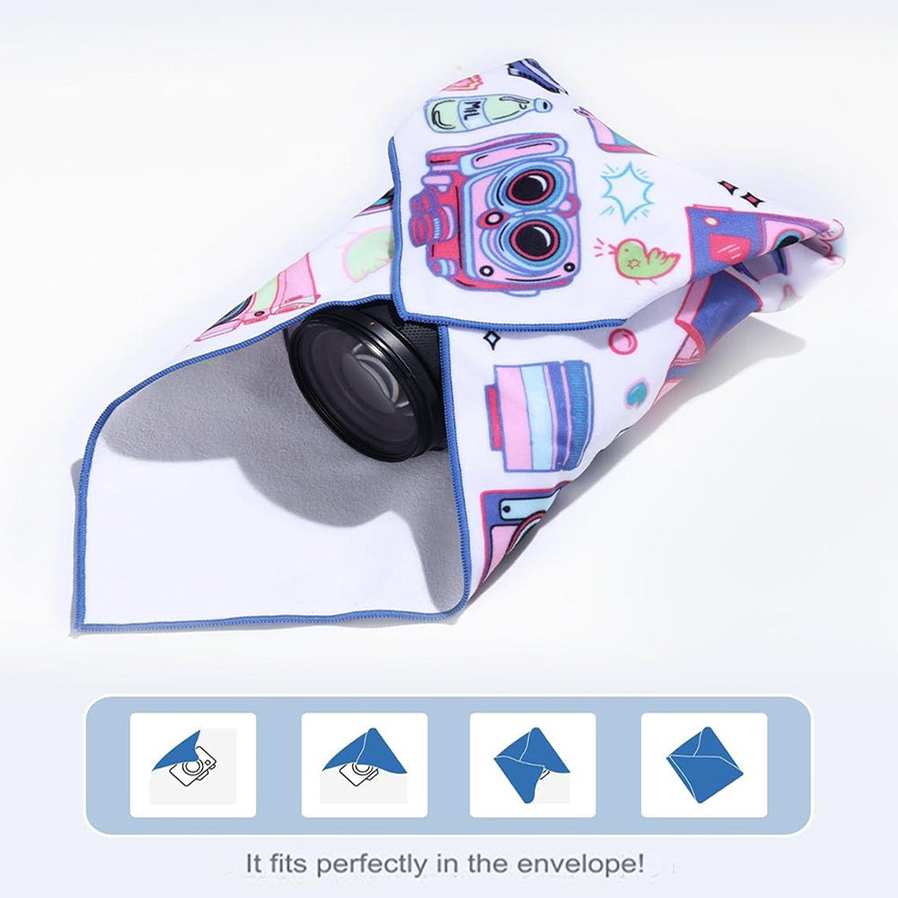 Ulanzi Protective Wrapping Cloth (45x45cm) Made with High-Polymer Fabric for Cameras, Lenses, Tablets, Smartphones, and Other Electronic Devices