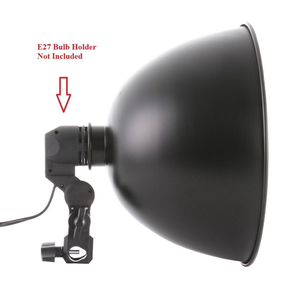 Pxel AA-1B27CM 27cm Lampshade Lamp Reflector for Photo Studio Light