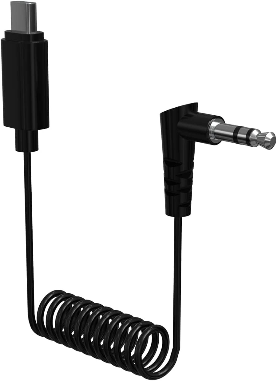 Hollyland 3.5mm TRS to USB Type-C Cable Audio Connector for Lark M1 / M2 / MAX / 150 Wireless Lavalier Microphone to Smartphone, iPhone 15 16 Pro Max and iPad