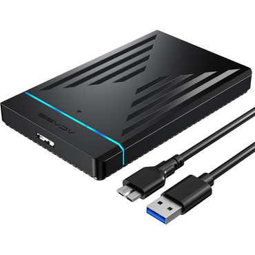ACASIS EC-5250 / EC-5250B 2.5" IDE & SATA Hard Disk Drive Case Adapter Enclosure with USB 2.0 / USB 3.0 Interface, Driver-Free, and Support for Up to 24TB HDD/SSD Capacity for PC Desktop Data