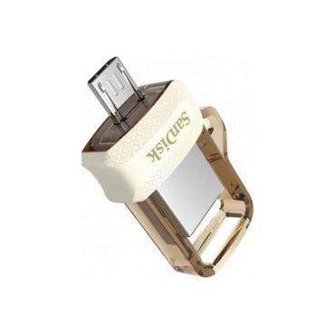 SanDisk Ultra 64GB / 128GB / 256GB Dual Drive m3.0 USB Flash Drive with Micro USB OTG compatibility (Black, Gold)