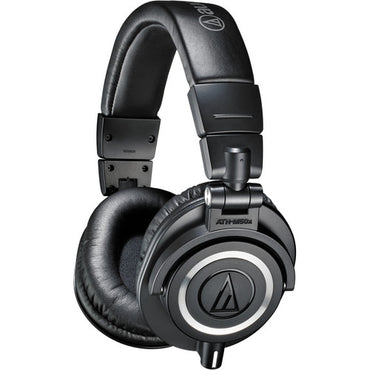 Audio Technica ATH-M50x Professiol Studio Monitor Headphones with 45 mm Large-Aperture Drivers for Studio Tracking Mixing, DJ Monitoring and Persol Listening