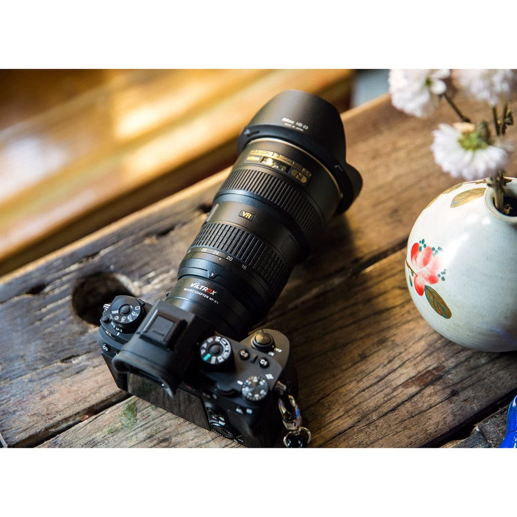 VILTROX NF-E1 Pro Electronic Autofocus Lens Mount Adapter for Nikon F-mount Lens to Sony E-Mount Camera