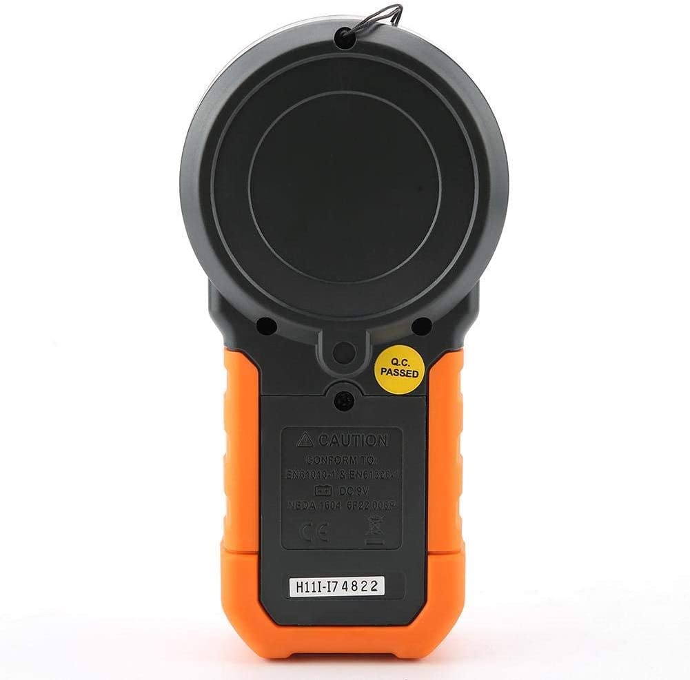 PeakMeter PM6612 Digital Analog Bar Light Lux Meter 200000 lux Handheld Light Meter for Light Measuring