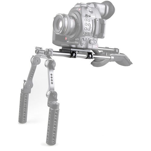 SmallRig Camera Base Plate with Dual 15mm Rod Clamp Railblock for Rod Support/ DSLR Rig Cage - 1775
