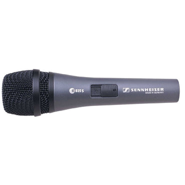 Sennheiser E 835S, E835S Handheld Cardioid Dymic Microphone with On/Off Switch