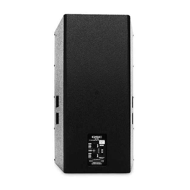 QSC E15 2000W 15" 2-Way Full-Range Passive Black Loudspeaker