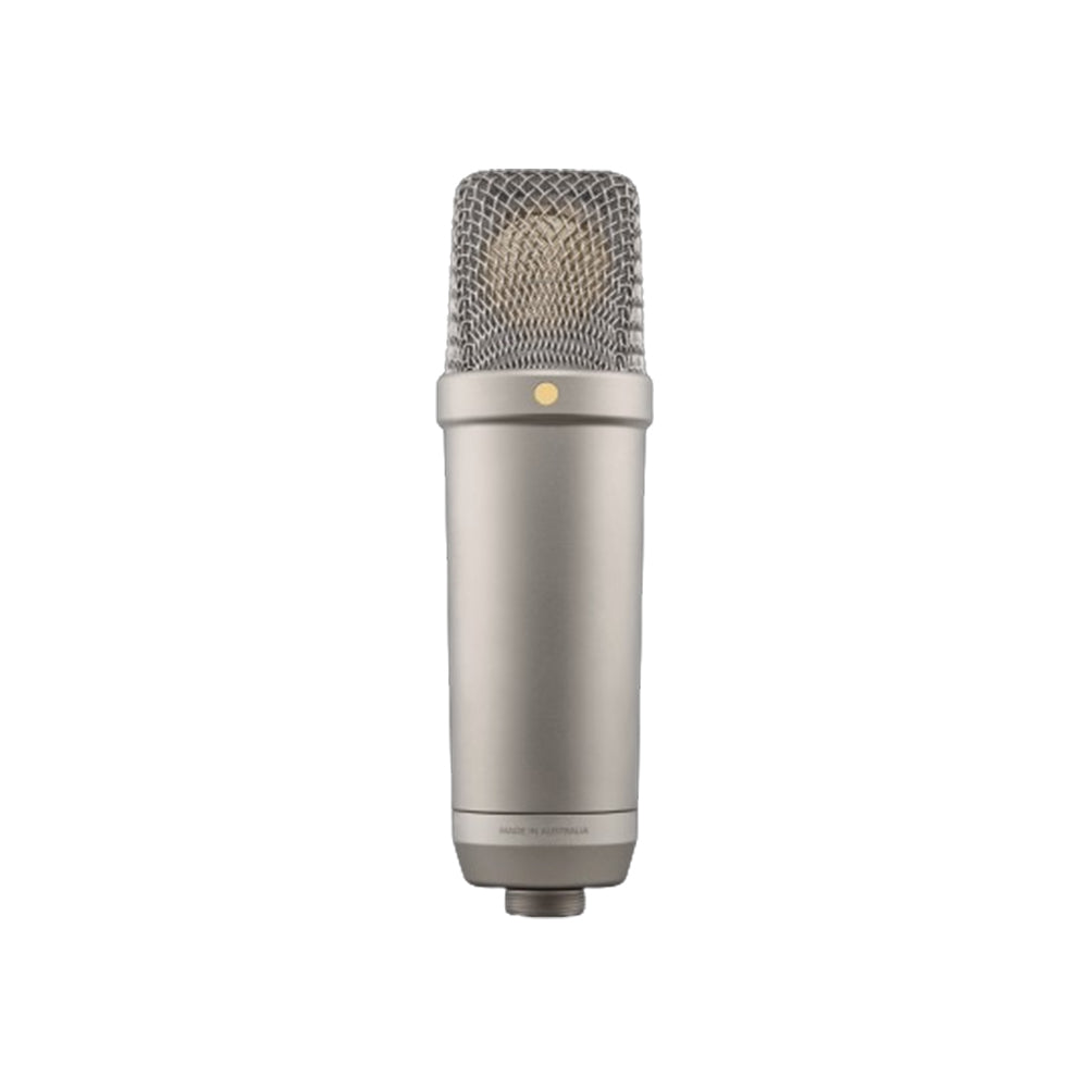 Rode NT1 5th Generation Cardioid Condenser Large Diaphragm Microphone with Analog XLR / Digital USB Type-C Dual Connect Ports, Revolution Preamp and On-board DSP for APHEX and USB Bus / Phantom Powered for Recording, Streaming, Podcasting | Silver, Black