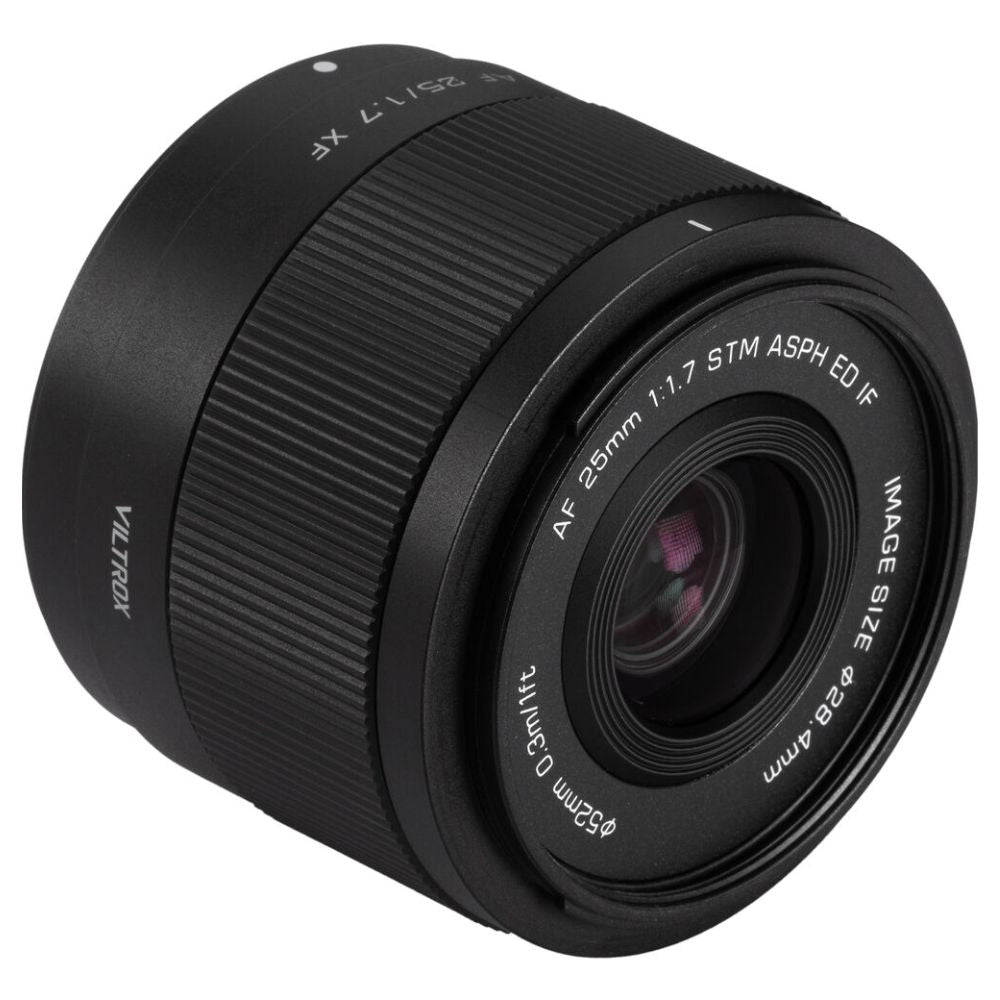 Viltrox Air Series 25mm F/1.7 FUJIFILM XF Mount AF Autofocus Fast STM APS-C Format Wide-Angle Prime Lens with High Quality Optics, Smart Eye and Face Detection for Mirrorless Camera, Street and Still Life Photography Videography