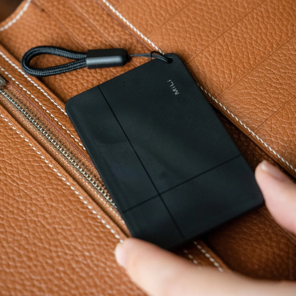 MiLi MiCard Pro Smart Item Finder Card - iOS Apple Find My & Android Google Find Hub, NFC Lost Mode