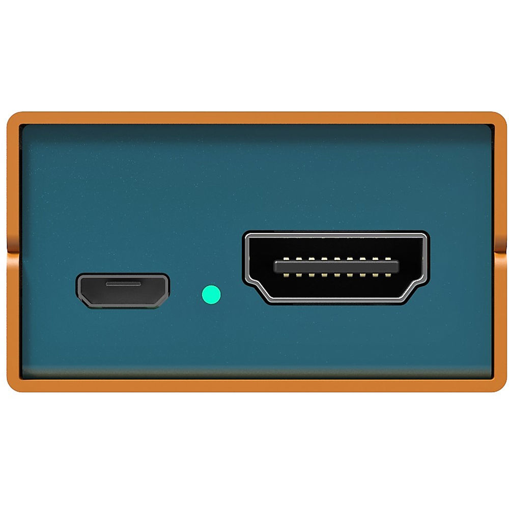 AVMatrix Mini SC1112 3G-SDI to HDMI / Mini SC1221 HDMI to 3G-SDI Pocket-Size Broadcast Converter 1080p60 with AC Power Adapter, LED Power Indicator, Micro USB Port, and Mounting Bracket