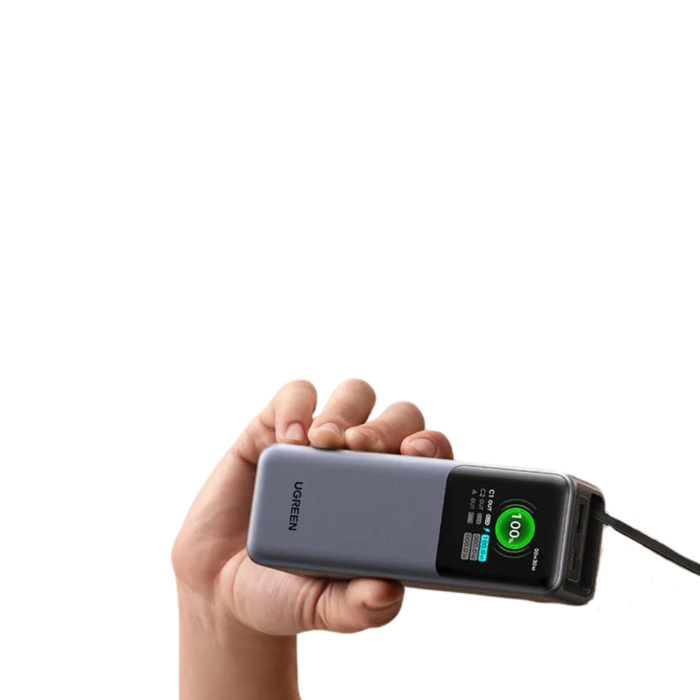 UGREEN Nexode 20000mAh 165W Power Bank w/ Retractable USB-C Cable