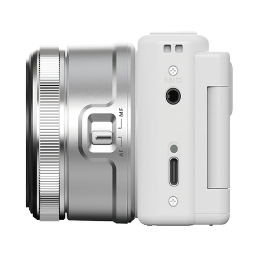 Yashica City 200 (DGC200) 13 Megapixel Point & Shoot Digital Camera CMOS Sensor, 10x Optical / 4x Digital Zoom, 4K Photo Video, 2.8" LCD Display, Max 256GB MicroSD Card Slot, 1250mAh Replaceable Battery & YASHICA App Support | Black, White