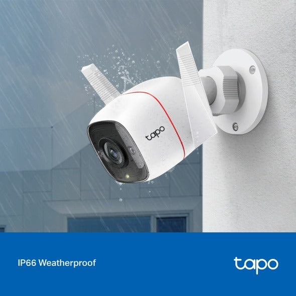 TP-Link Tapo C310 3MP Outdoor Security Wi-Fi IP Camera with Night Vision, Two-Way Audio, Motion Detection,  Precise Alarm System, Google Assistant & Amazon Alexa Voice Control Surveillance Camera WIFI CCTV TPLINK TP LINK