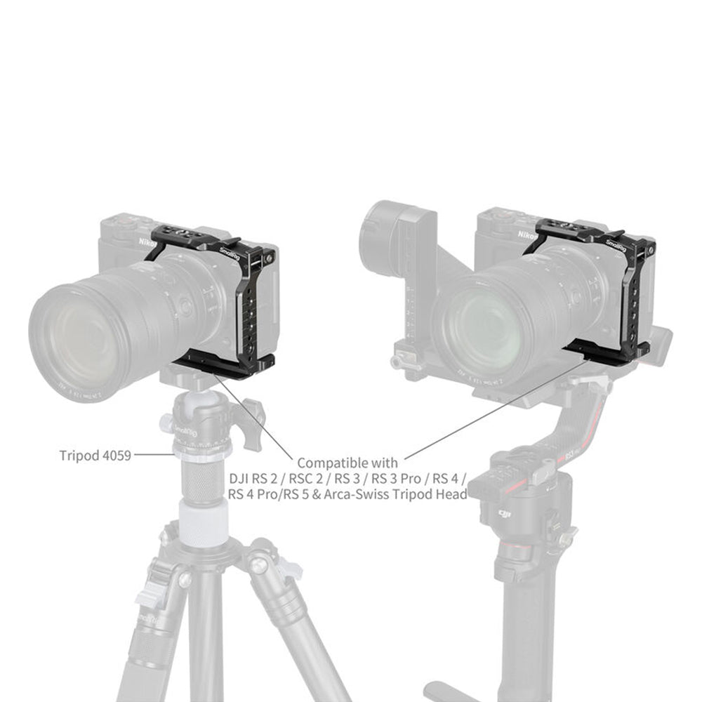 SmallRig HawkLock Half Camera Cage for Nikon ZR Camera