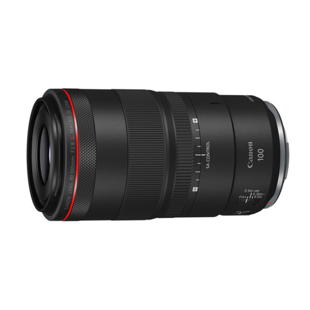 Canon RF 100mm f/2.8 L Macro IS USM Prime Lens for RF-Mount Full-frame Mirrorless Digital Cameras
