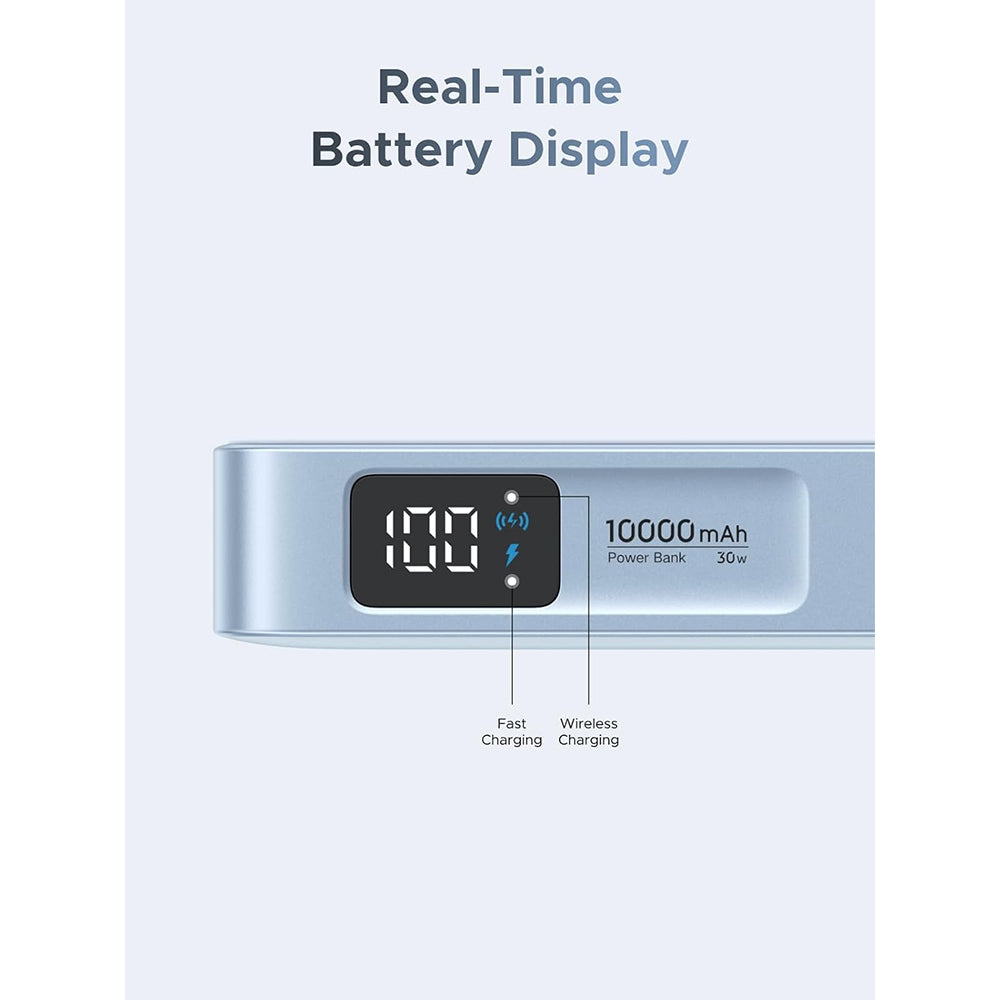 UGREEN MagFlow 10000mAh Magnetic Wireless MagSafe Power Bank
