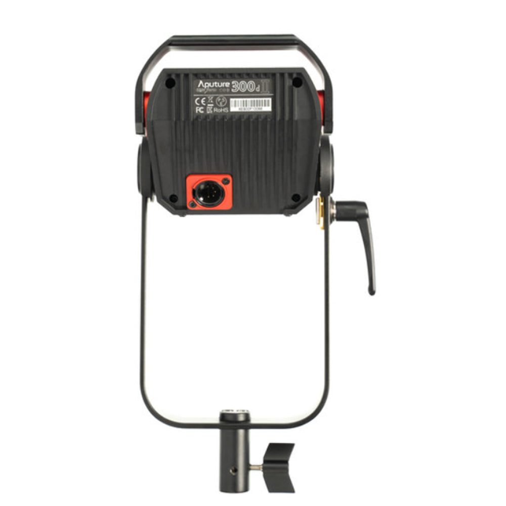 Aputure LS C300d II Daylight LED Monolight with Bowens S Mount Reflector Accessory and Contol Box with Dual V-Mount Battery Plate for Photography Video Vlogging Live Streaming Broadcast and Film Production Studio Lighting Equipment