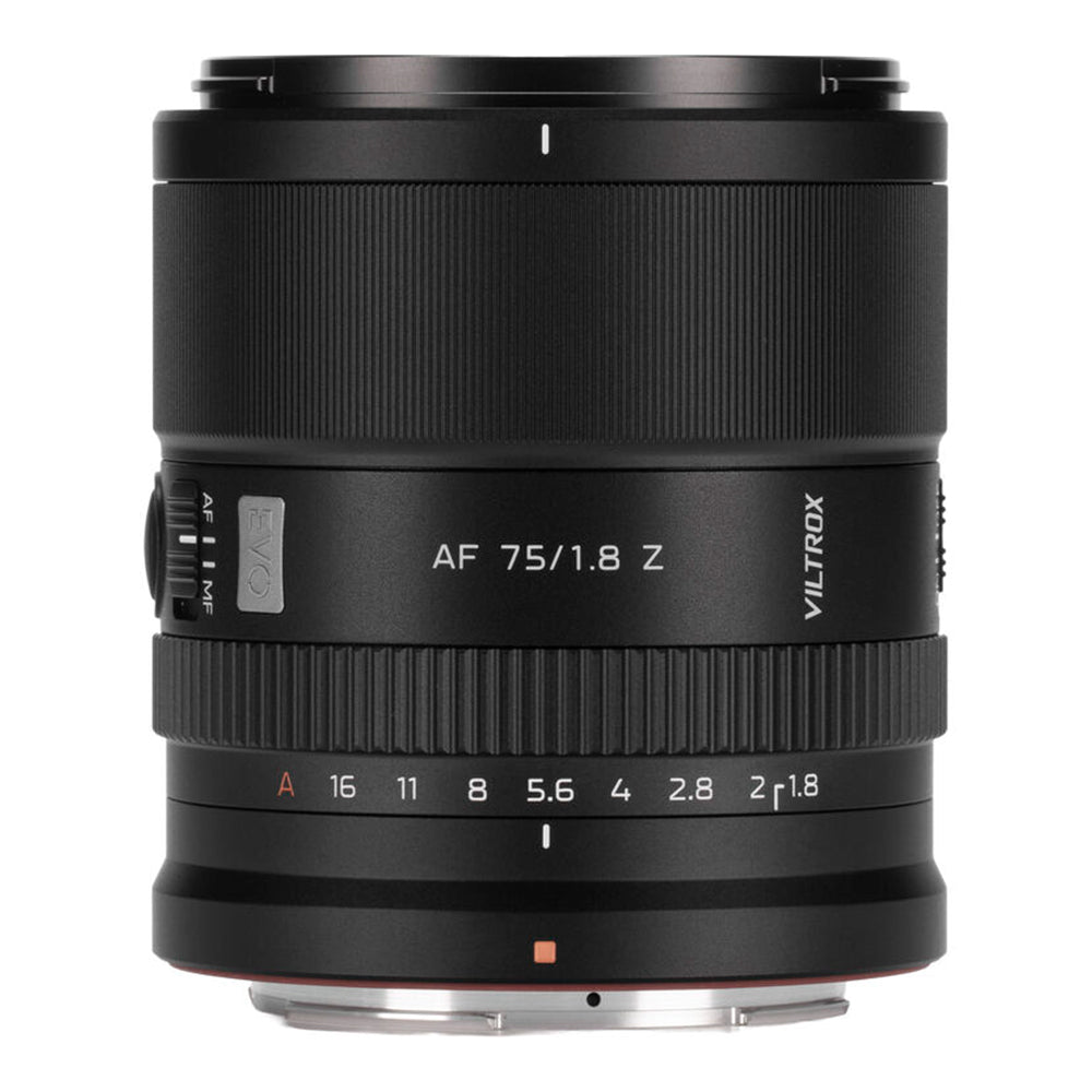 Viltrox AF 75mm F1.8 EVO APS-C Portrait Prime Lens for Fujifilm X / Nikon Z Mount with STM AF