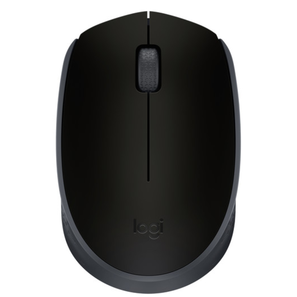 Logitech M170 2.4GHz Wireless Mouse with 1000 DPI, USB Receiver, and Smooth Optical Tracking for Computer and Laptop