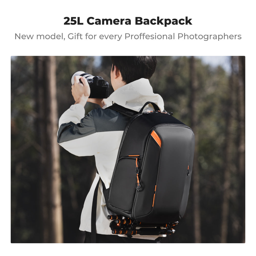 K&F Concept Multifunctional Large DSLR Camera Backpack for Travel Outdoor Photography