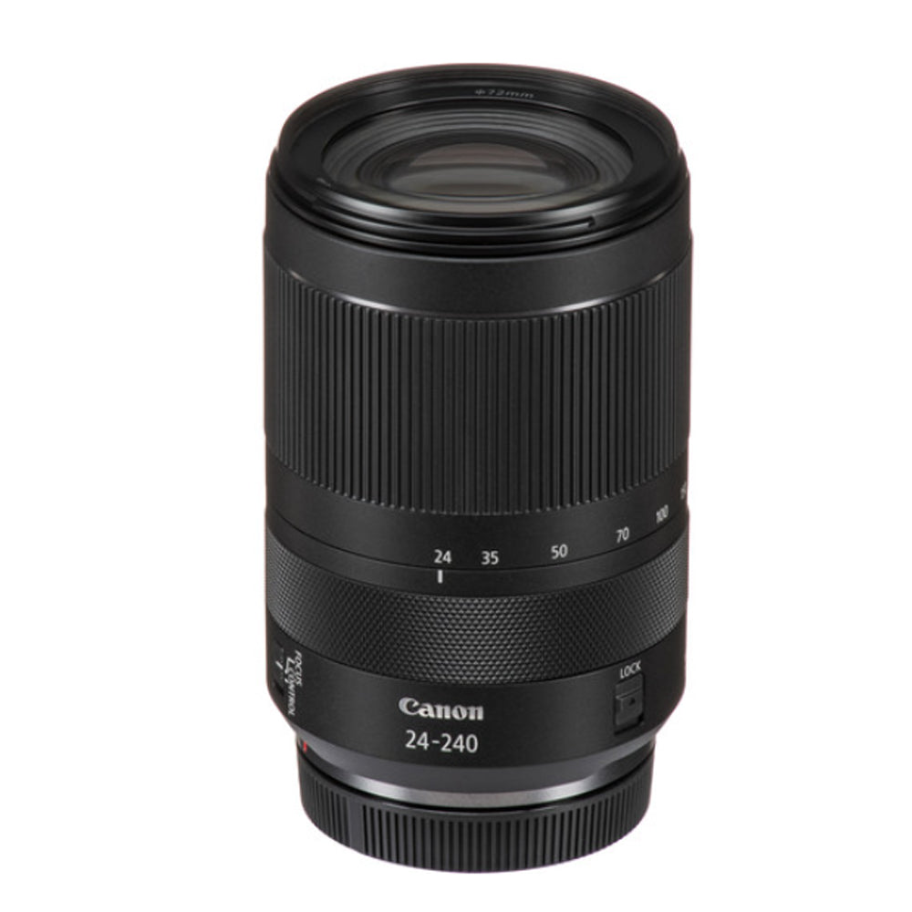 Canon RF 24-240mm f/4-6.3 IS USM Wide-angle to Medium Telephoto Zoom Lens for RF-Mount Full-frame Mirrorless Digital Cameras