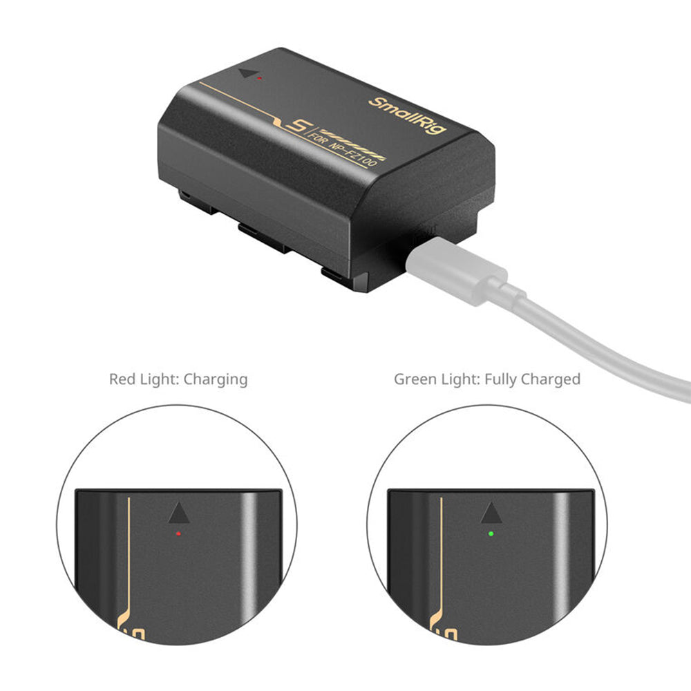 SmallRig NP-FZ100 USB-C Battery (2600mAh) | 5296