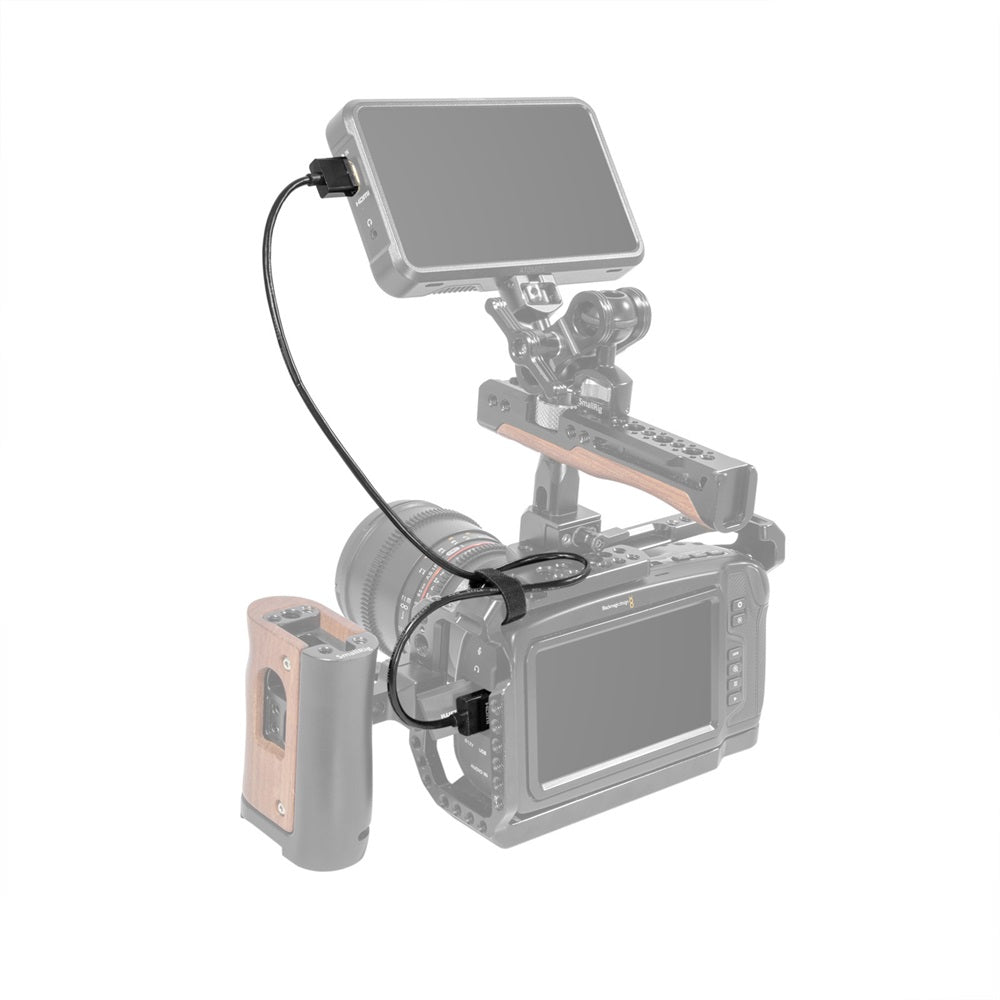 SmallRig 35cm 55cm Ultra-Slim Design Gold Plated HDMI Cable Male to Male with 4K UHD 60Hz Resolution Support and PVC Jacket for Camera Accessories | 2956 2957B