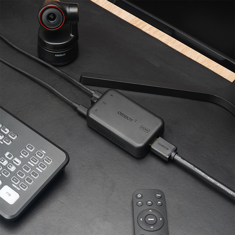 OBSBOT USB Type-C UVC to HDMI Adapter Converter with 4K 30fps / 1080P 60fps Resolution for Streaming, Live Broadcast, Plug & Play, No Driver