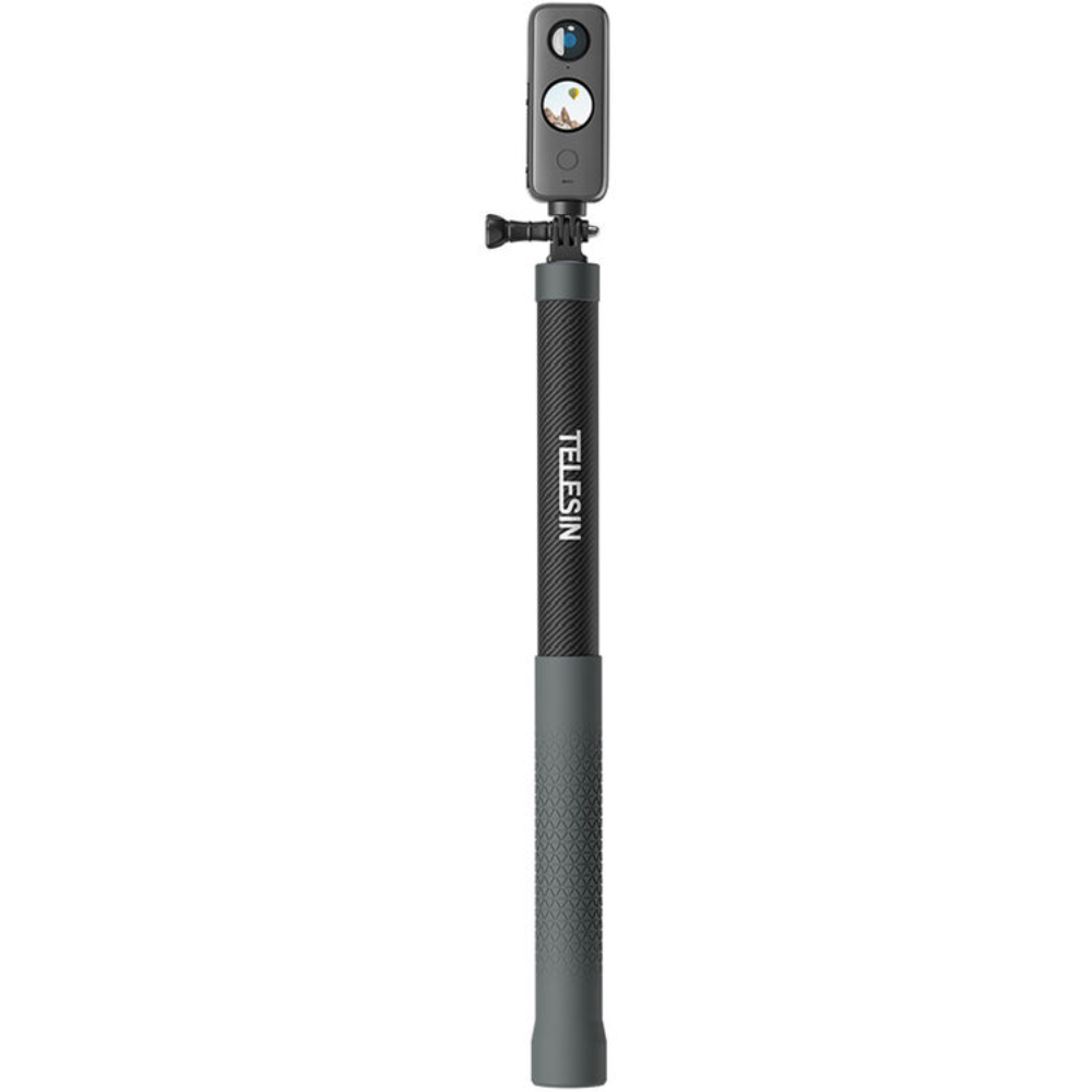 TELESIN Carbon Fiber 300cm Selfie Stick for Action Cameras