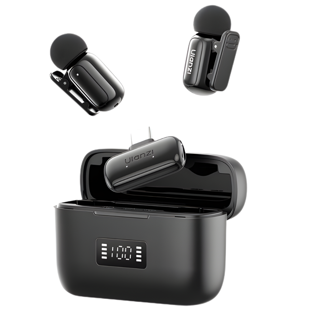 Ulanzi A200 Mini Mic Dual TX + 1RX Wireless Microphone System