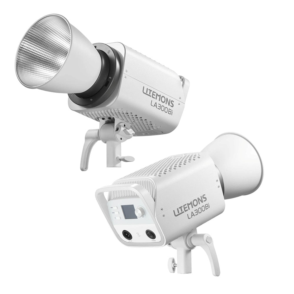 Godox Litemons LA300R RGB / LA300BI Bi-Color 330W LED Studio Monolight Bowens S Mount with Special Light Effect Presets, NFC Connection, Onboard and Wireless App Controls with Bluetooth Max 30m Range for Photography Studio Lighting