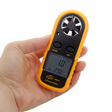Benetech GM816 Digital Wind Speed Anemometer with Wind Chill Temperature Thermometer Function