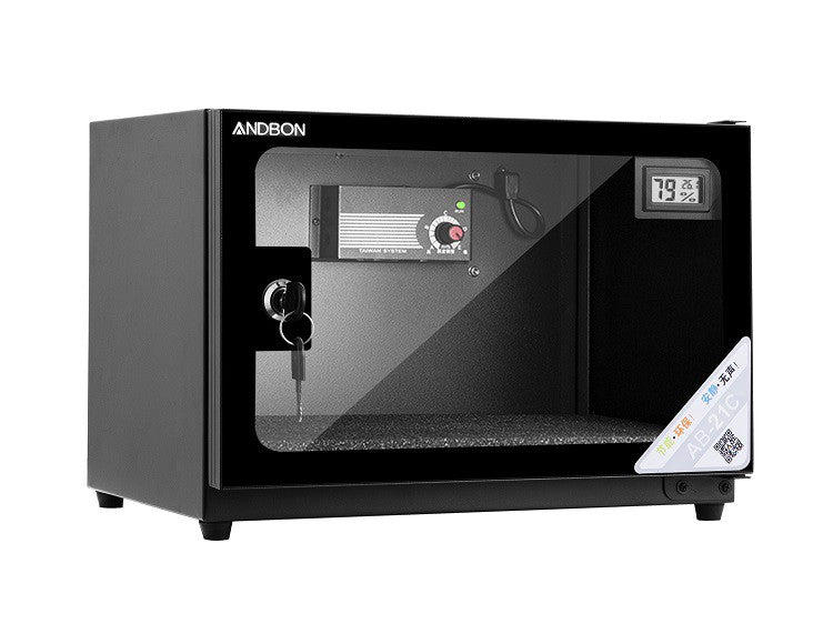 Andbon AB-21C Dry Cabinet Box 18L Liters Digital Display with Manual Humidity Controller
