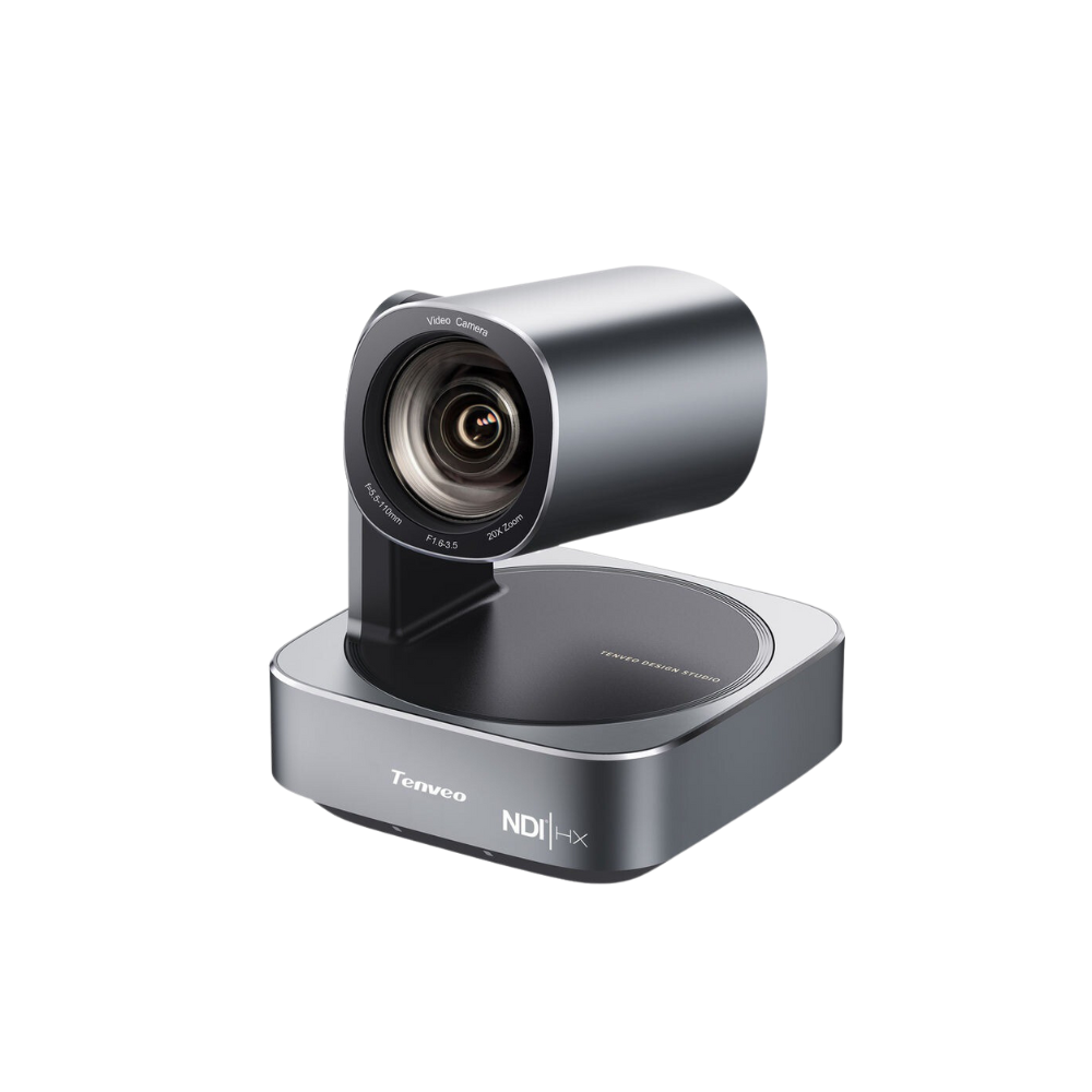 Tenveo HD 1080p 60fps NDI PTZ Conference Camera HDMI 10x / 20x Optical Zoom with 2.38MP, USB 3.0, IP Live Streaming, and PoE | VL10N-NDI / VL20N-NDI - Color - 20X Zoom