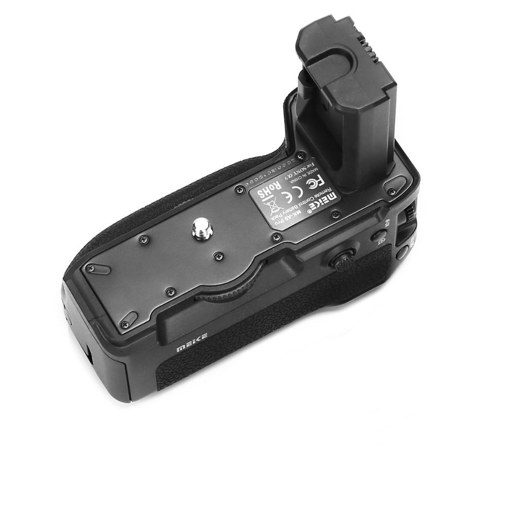 Meike MK-A9 Professiol Battery Grip with Vertical Shooting Function for Sony A9, A7R III, A7 III, Sony VG-C2EM Replacement