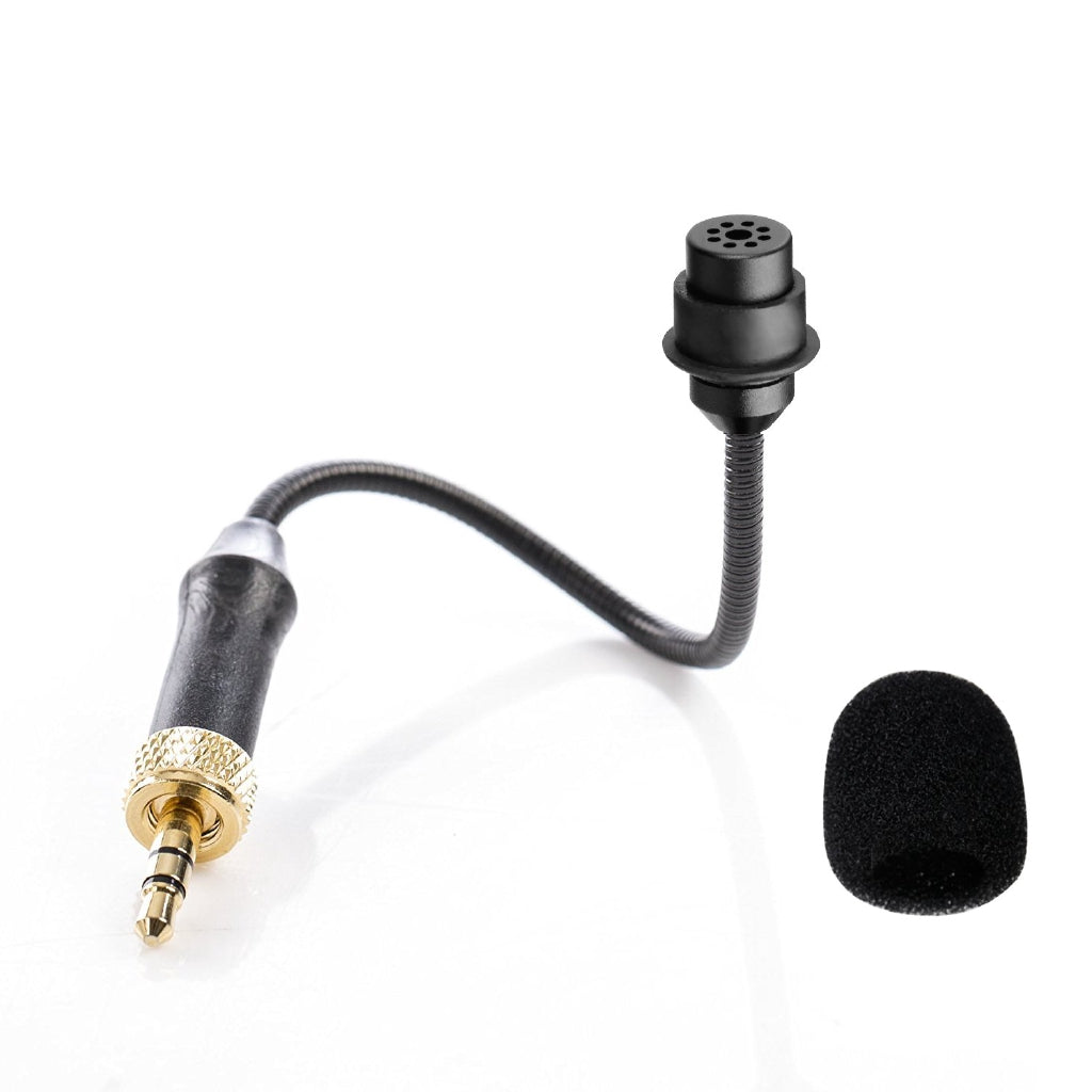 Boya BY-UM2 3.5mm TRS Locking-type Gooseneck Omnidirectiol Flexible Audio Microphone for Wireless Lavalier Microphone System Boya BY-WM4 BY-WM5 BY-WM6 BY-WM8 Saramonic UWMIC9 UWMIC15 Wireless System