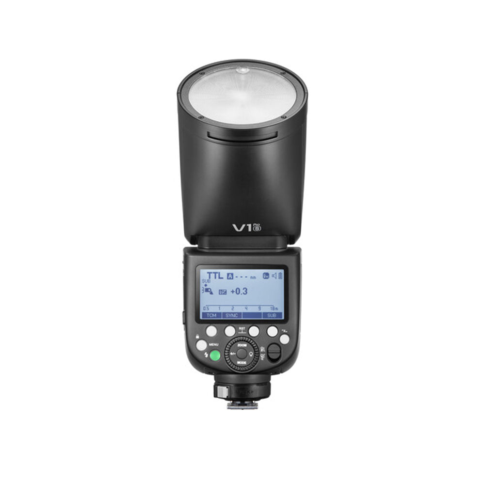 Godox V1 S V1Pro S Flash Speedlight TTL for Sony Camera with 76Ws Power Output, 2.4G Wireless Radio System, Built-In Modeling Lamp, Rechargeable Li-Ion Battery, Tilting & Rotating Round Head with Magnetic Modifier Mount for Photography