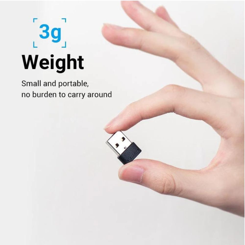 Vention 2.0 USB-A Male to USB-C Female Adapter with High-Speed for 480Mbps Transfer Speed for Desktop Computer, Laptops