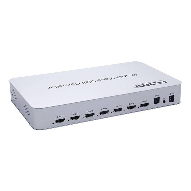 ArgoX 4K 2x3 / 3x3 HDMI/USB Input TV Video Wall Controller with 9 Maximum Displays, Supports USB3.0, Elimites Border of Splicing, Projection Fusion and Screen Rotation for Windows 10 64 Bit | HDVW2X3-K HDVW3X3-K